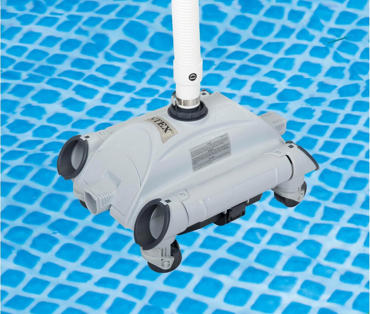 Alt view image 2 of 18 - Intex 28001E Above Ground Swimming Pool Automatic Vacuum Cleaner w/ 1.5" Fitting
