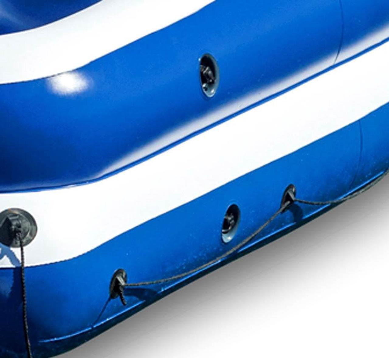 Alt view image 5 of 7 - Intex 58293EP Oasis Island Inflatable Giant 5 Person Lake Floating Lounge Raft