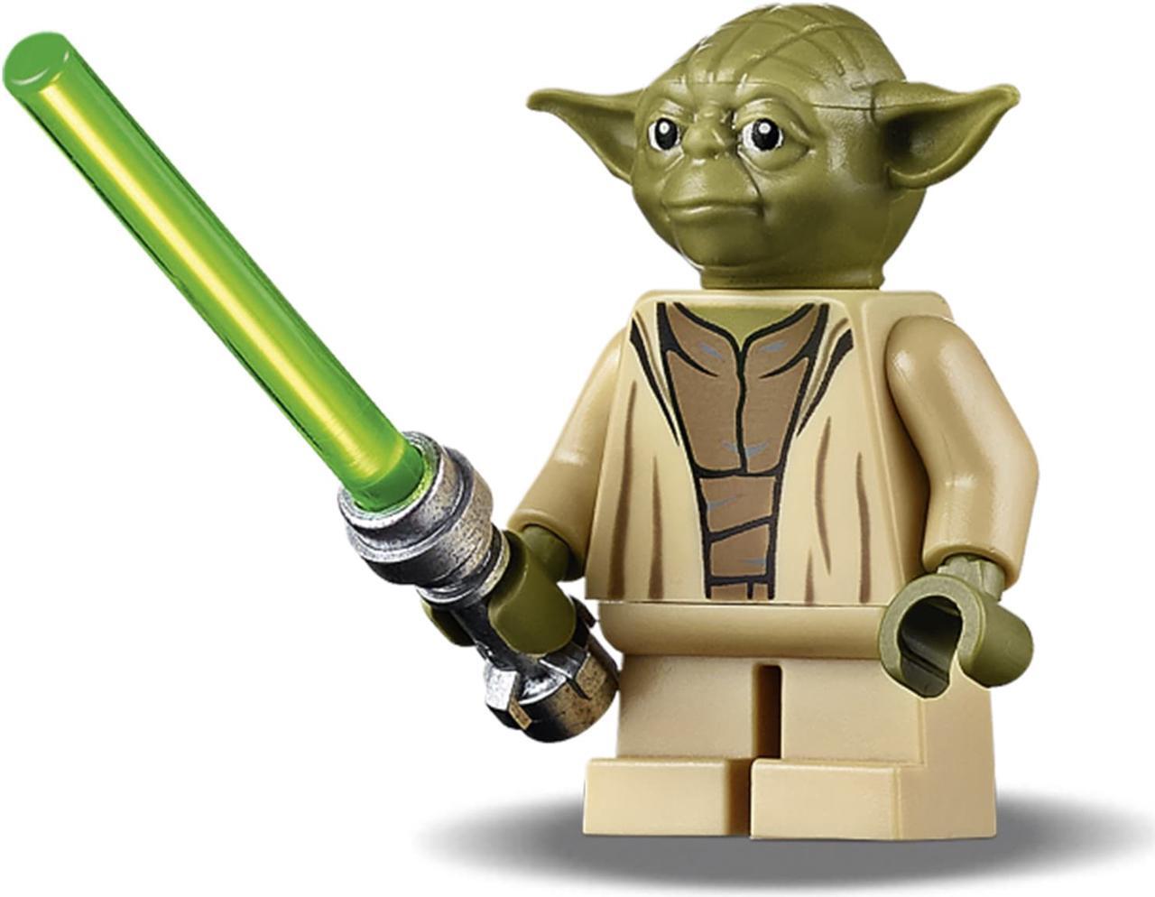 Alt view image 7 of 12 - LEGO Star Wars 75255 Yoda Building Model and Collectible Minifigure, 1771 Pieces
