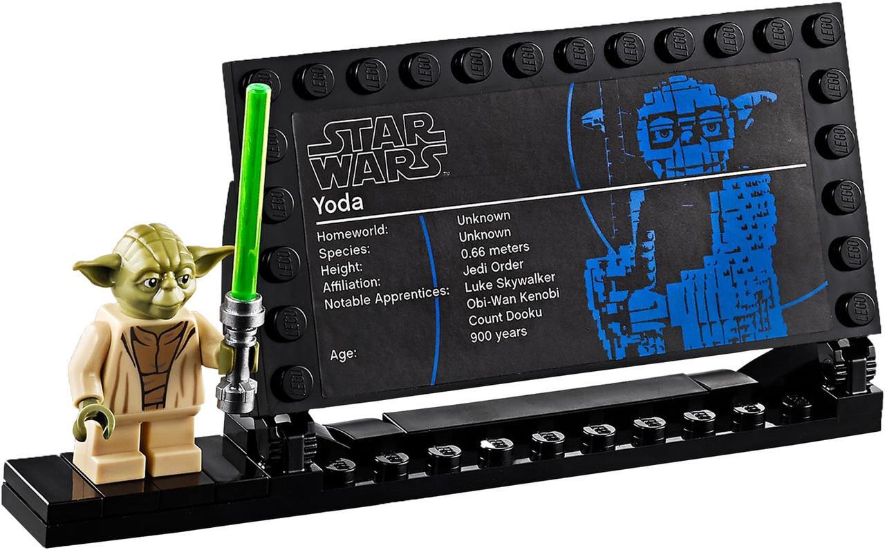 Alt view image 5 of 12 - LEGO Star Wars 75255 Yoda Building Model and Collectible Minifigure, 1771 Pieces
