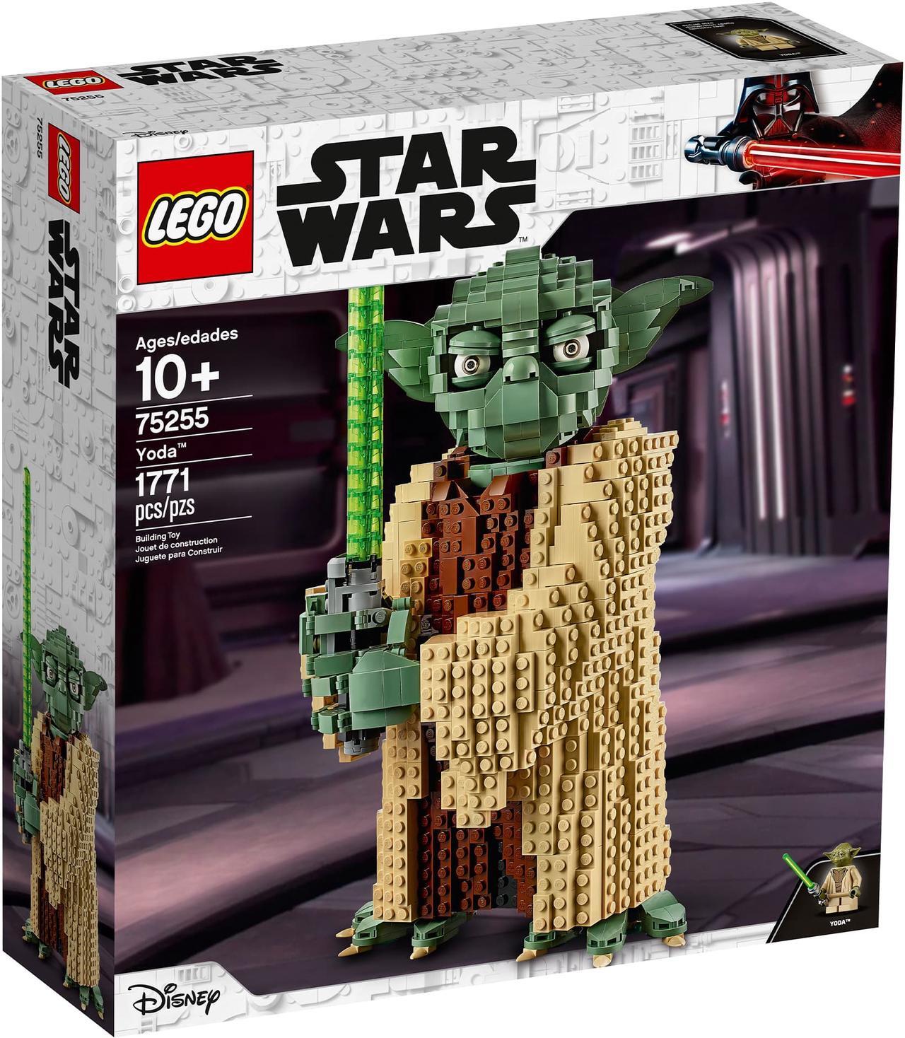 Alt view image 2 of 12 - LEGO Star Wars 75255 Yoda Building Model and Collectible Minifigure, 1771 Pieces