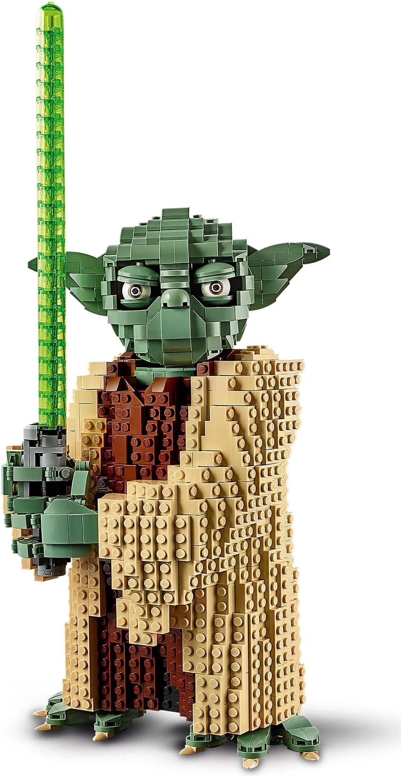 Alt view image 6 of 12 - LEGO Star Wars 75255 Yoda Building Model and Collectible Minifigure, 1771 Pieces