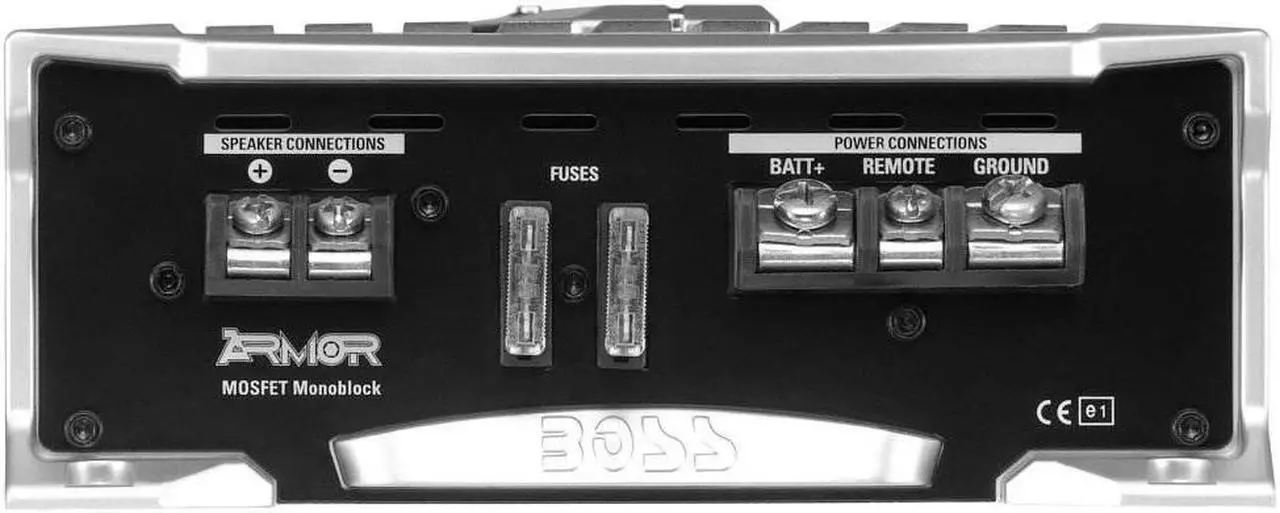 Alt view image 13 of 20 - Boss Armor AR2000M 2000 Watt Monoblock A/B Amplifier Car Audio Amp & Bass Remote