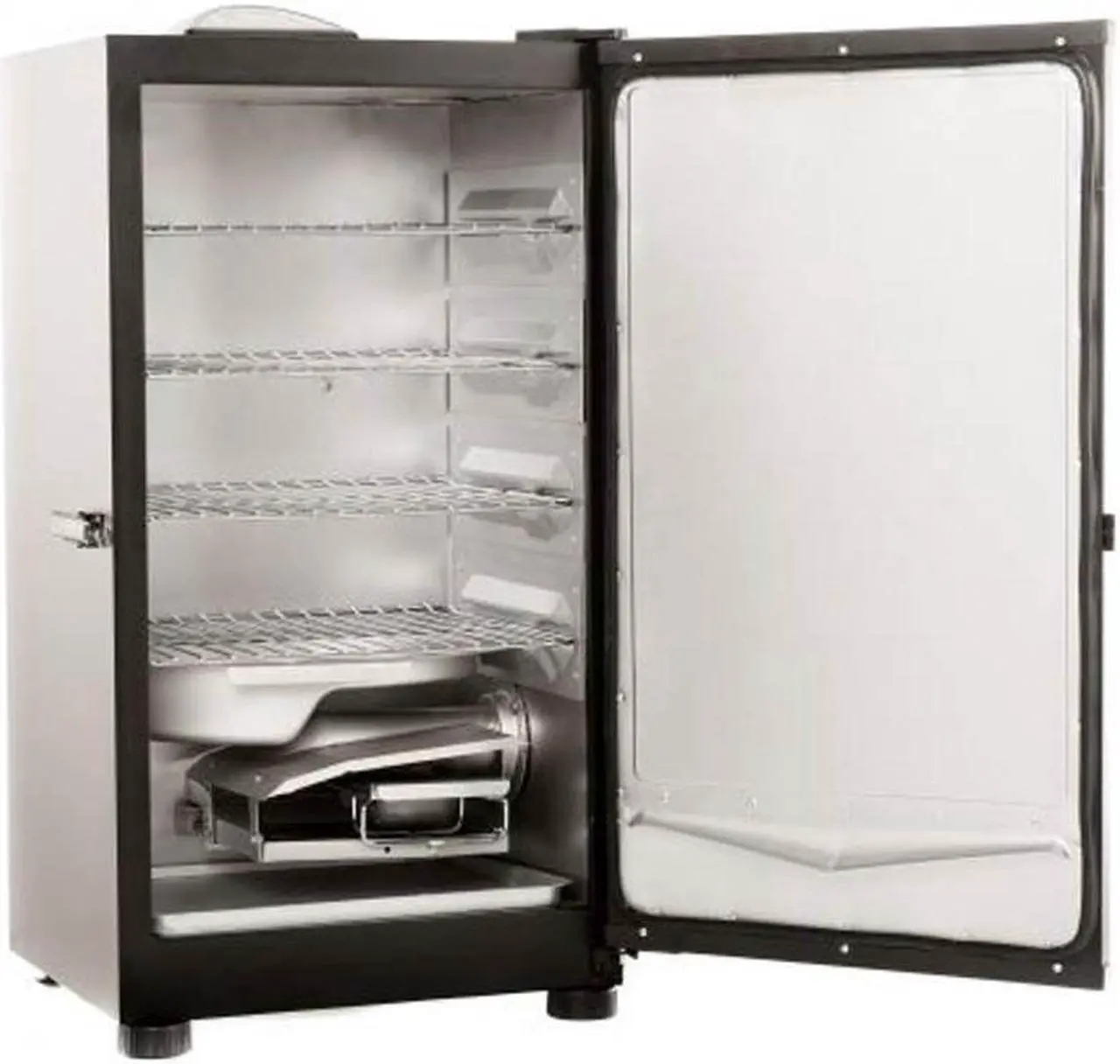Alt view image 3 of 5 - Masterbuilt Outdoor Barbecue 30" Digital Electric BBQ Meat Smoker Grill, Black