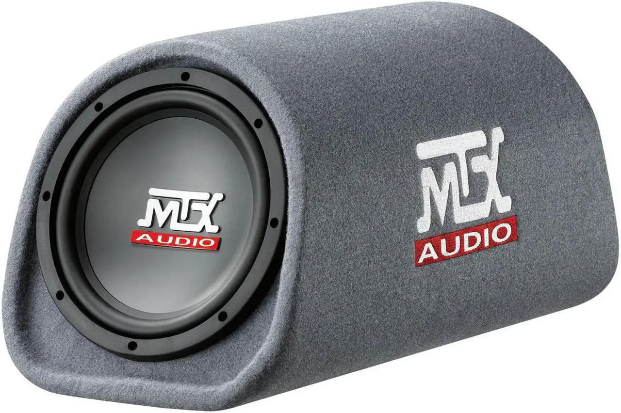 Alt view image 2 of 16 - MTX AUDIO RT8PT 8" 240W Car Loaded Subwoofer Enclosure Amplified Tube Box Vented