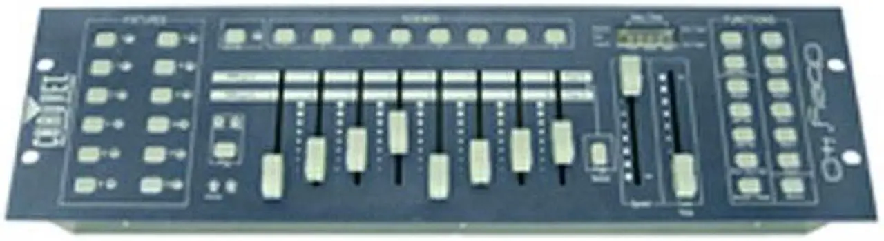 Alt view image 2 of 14 - CHAUVET DJ Obey 40 DMX Lighting Controller