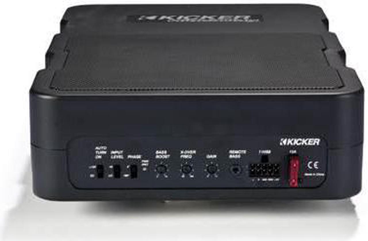 Alt view image 16 of 20 - KICKER 11HS8 8" 150W Hideaway Car Audio Powered Subwoofer Sub Enclosure HS8