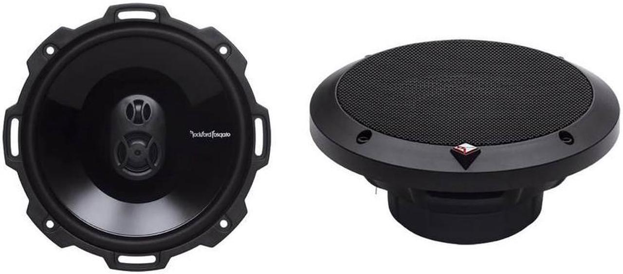 Rockford Fosgate P1675 6.75" 120W 3 Way Car Coaxial Audio Speakers Stereo