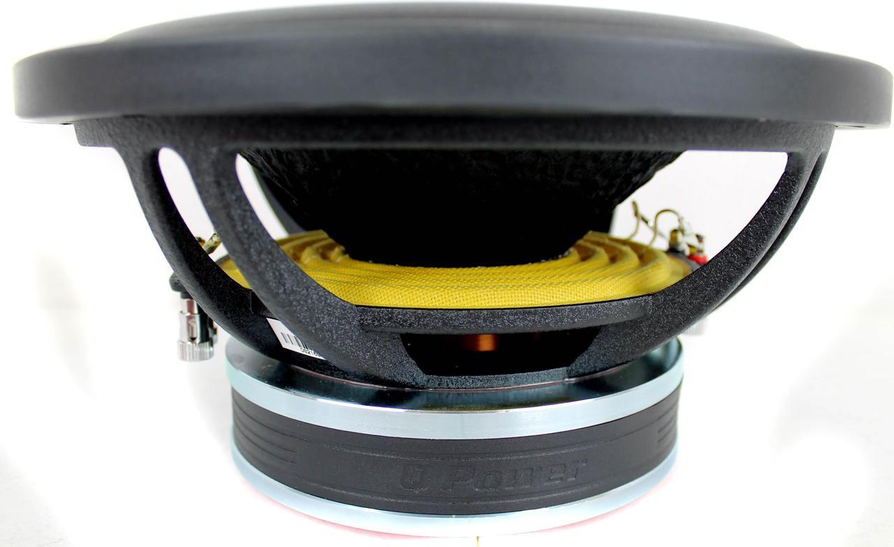 Alt view image 3 of 9 - Q Power 15 Inch 4000 Watt Super Deluxe Subwoofer  DVC Car Audio Sub | QP15-Super