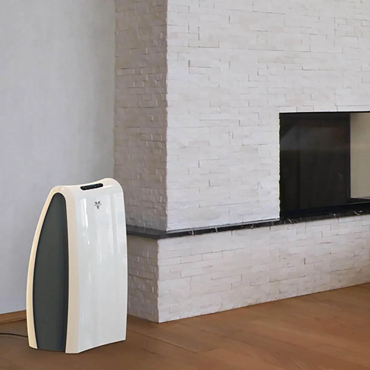Alt view image 9 of 9 - Vornado True HEPA Activated Carbon Filter Whole Room Air Purifier, White