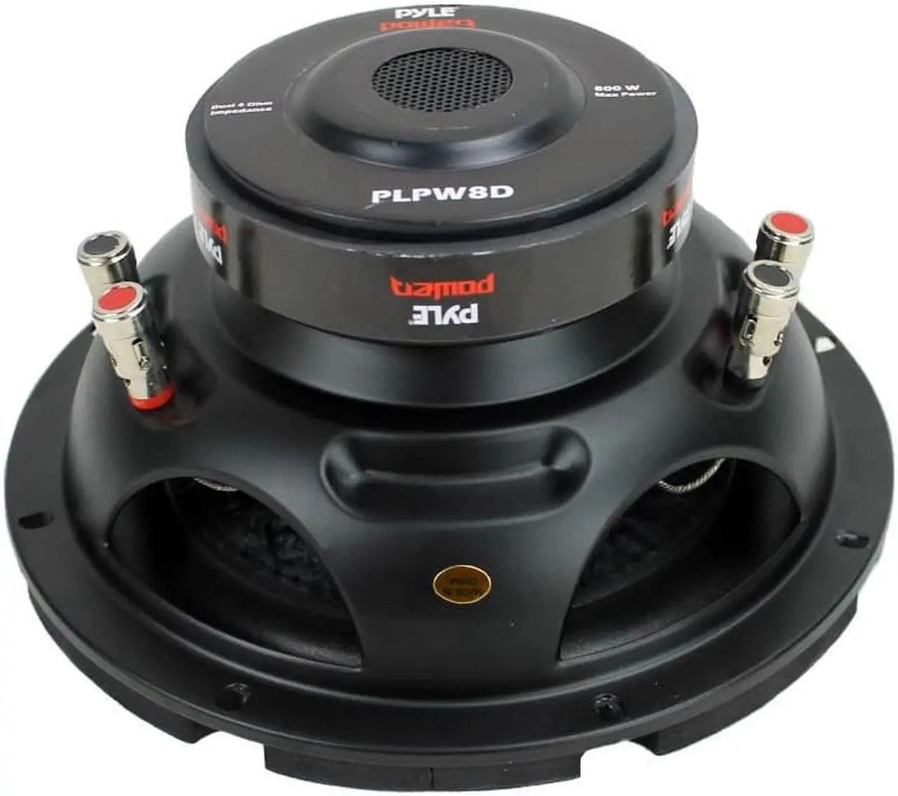 Alt view image 5 of 17 - Pyle PLPW8D Power Series Dual-Voice-Coil 4ohm Subwoofer (8, 800 Watts)