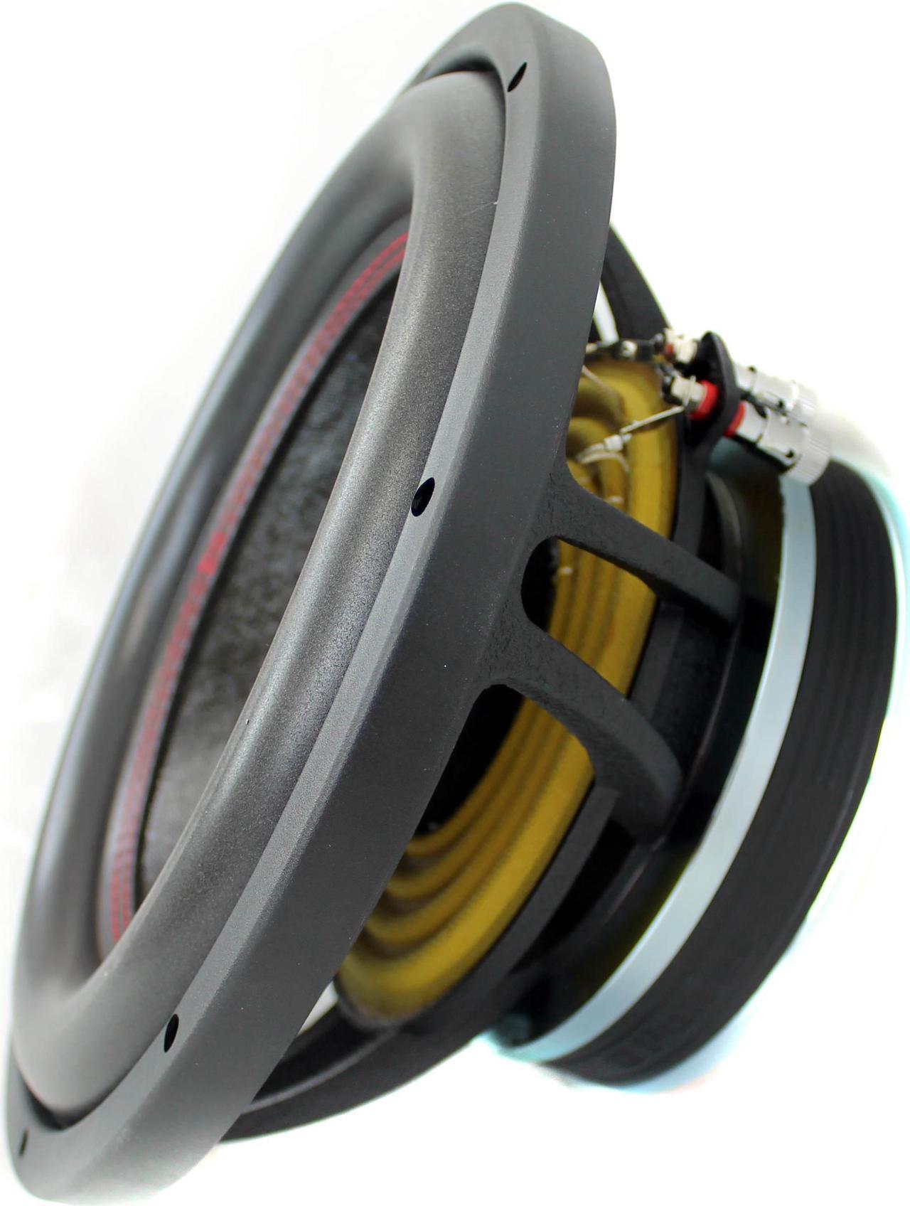 Alt view image 2 of 9 - Q Power 15 Inch 4000 Watt Super Deluxe Subwoofer  DVC Car Audio Sub | QP15-Super