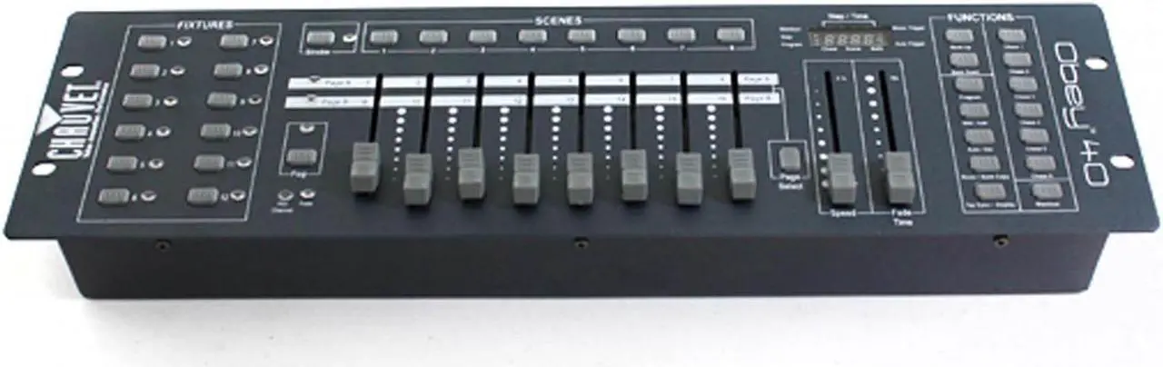 Alt view image 6 of 14 - CHAUVET DJ Obey 40 DMX Lighting Controller