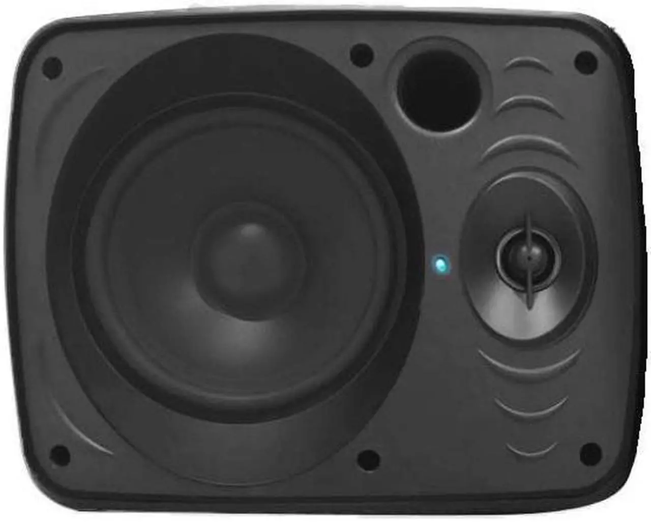 Alt view image 12 of 13 - Pyle Home PDWR54BTB 5.25 Indoor/Outdoor 600-Watt Bluetooth Speaker System (Black)