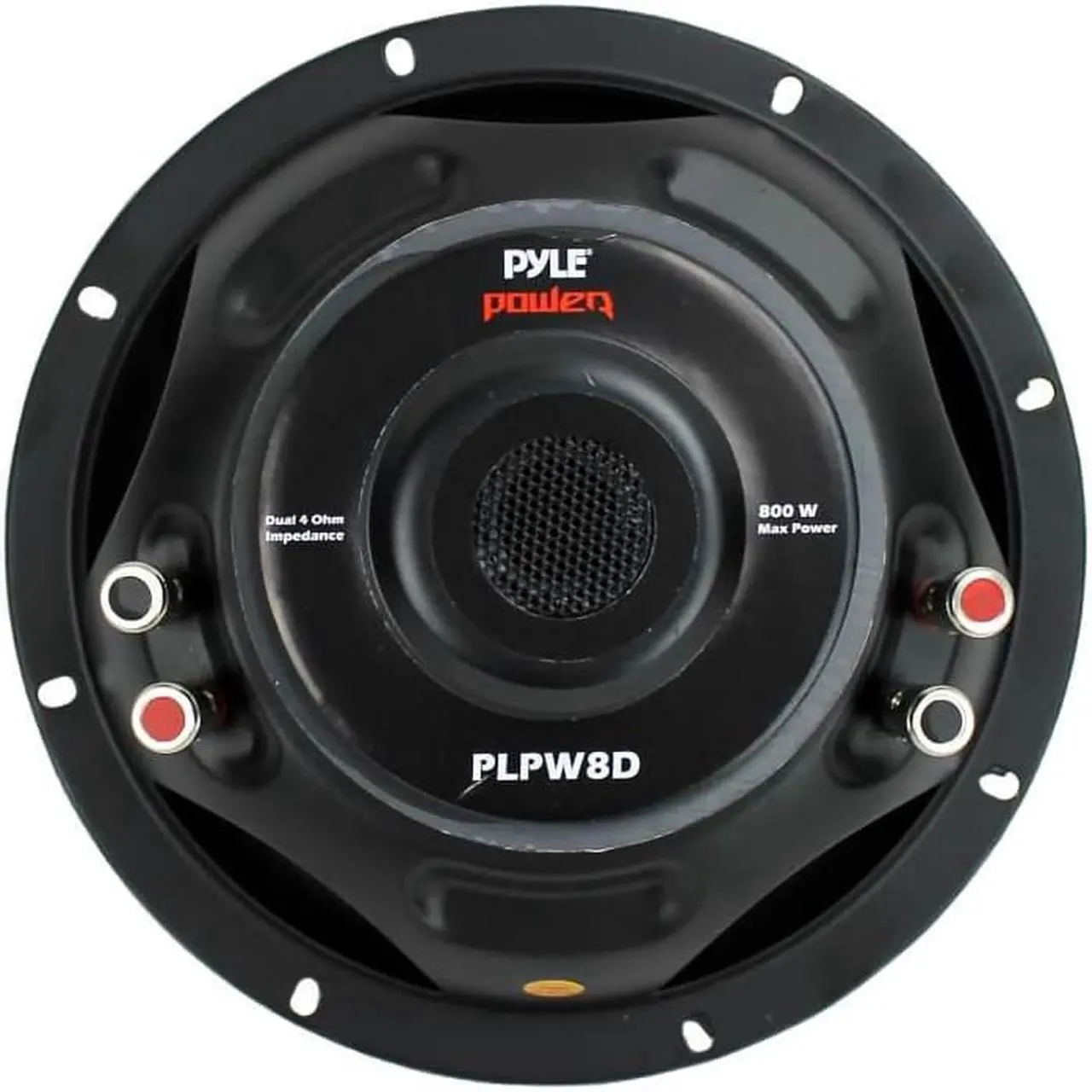Alt view image 7 of 17 - Pyle PLPW8D Power Series Dual-Voice-Coil 4ohm Subwoofer (8, 800 Watts)