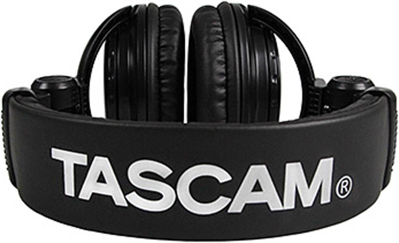 Alt view image 15 of 20 - TASCAM TH-02 Recording Studio Headphones Black