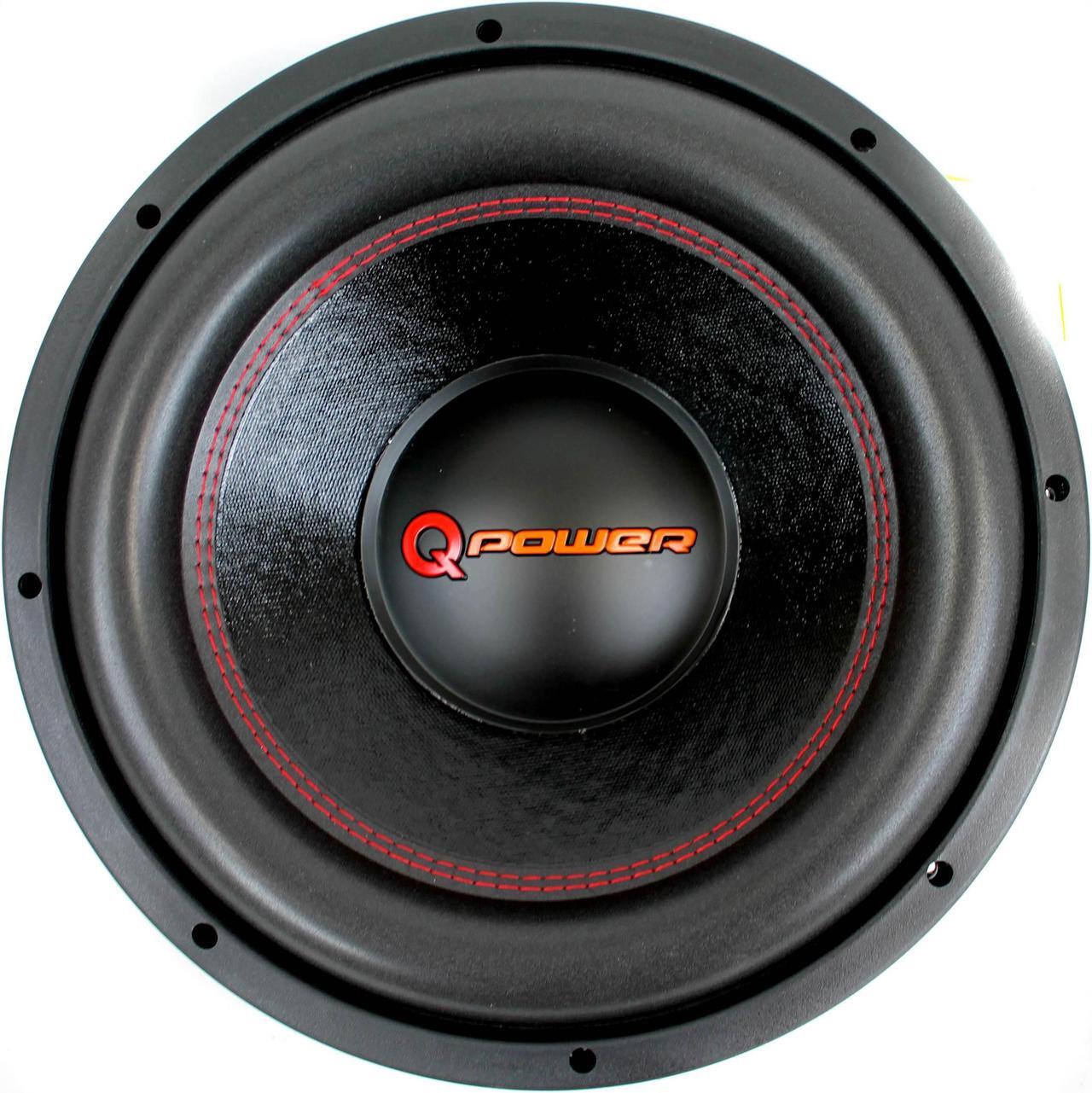 Main image of Q Power 15 Inch 4000 Watt Super Deluxe Subwoofer  DVC Car Audio Sub | QP15-Super