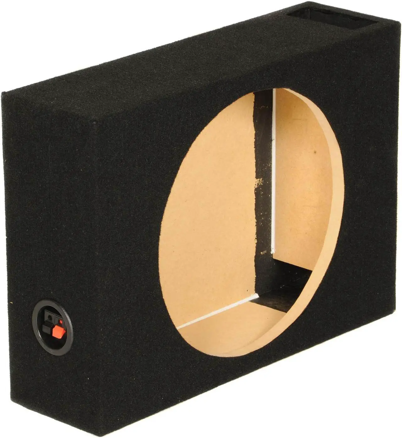 Main image of QPower SHALLOW110 Single 10 Inch Vented Shallow Subwoofer Sub Box Enclosure