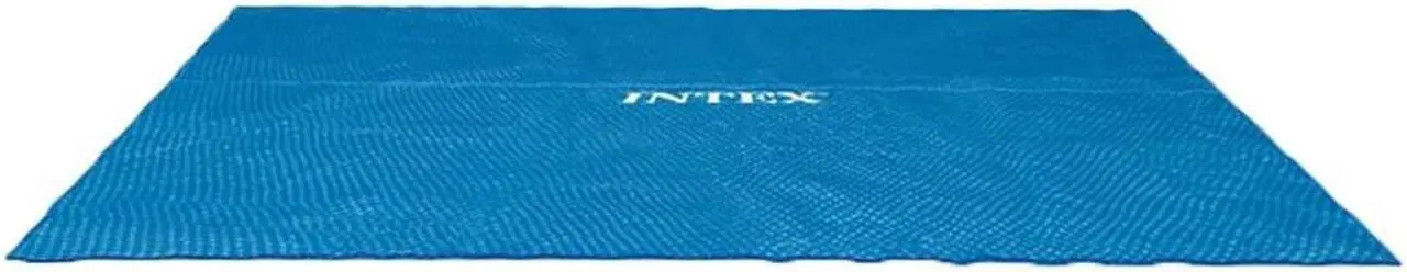 Alt view image 4 of 8 - Intex Solar Pool Cover for 18' x 9' Rectangular Frame Swimming Pools, Cover Only