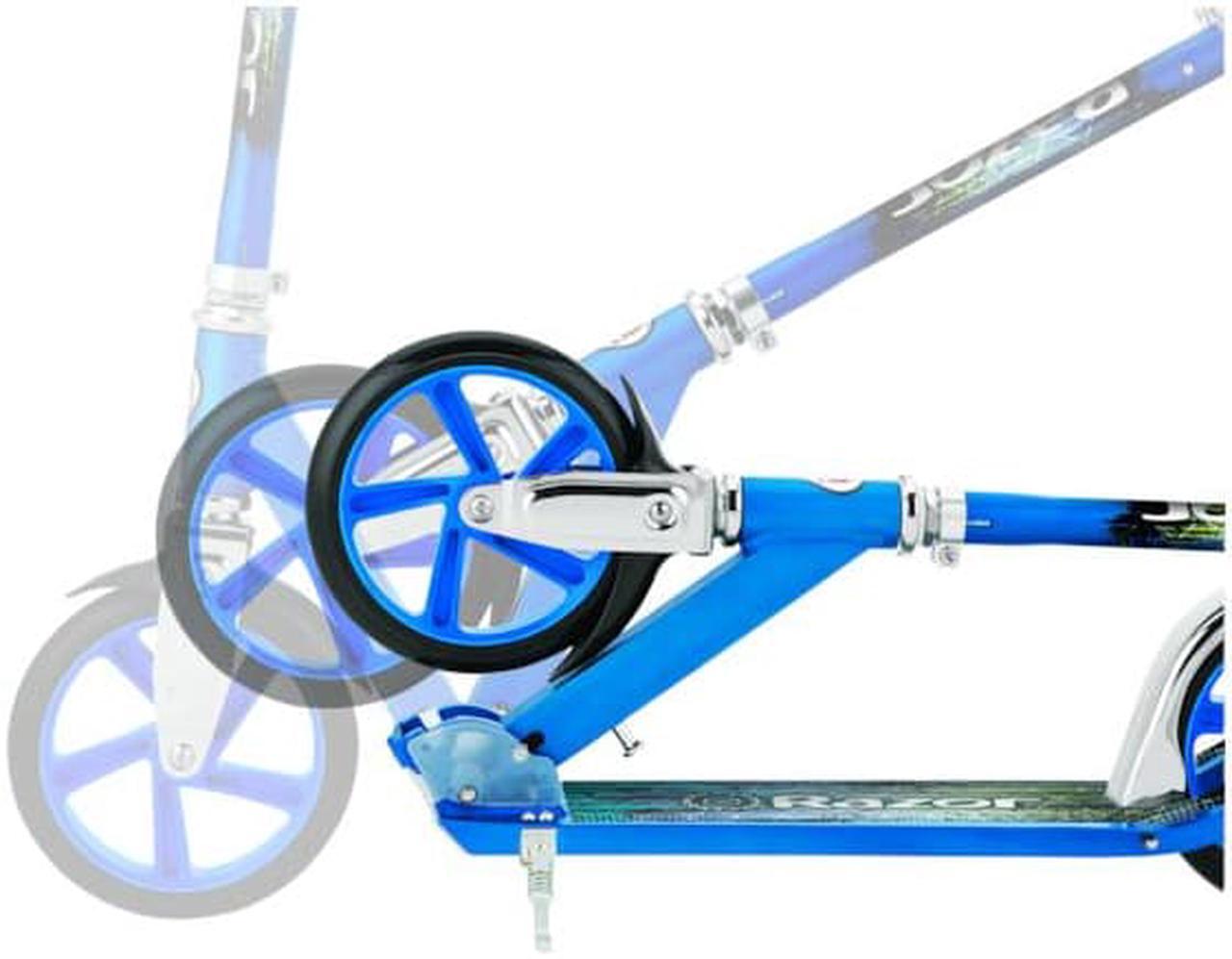 Alt view image 9 of 14 - Razor A5 Lux Scooter - Blue