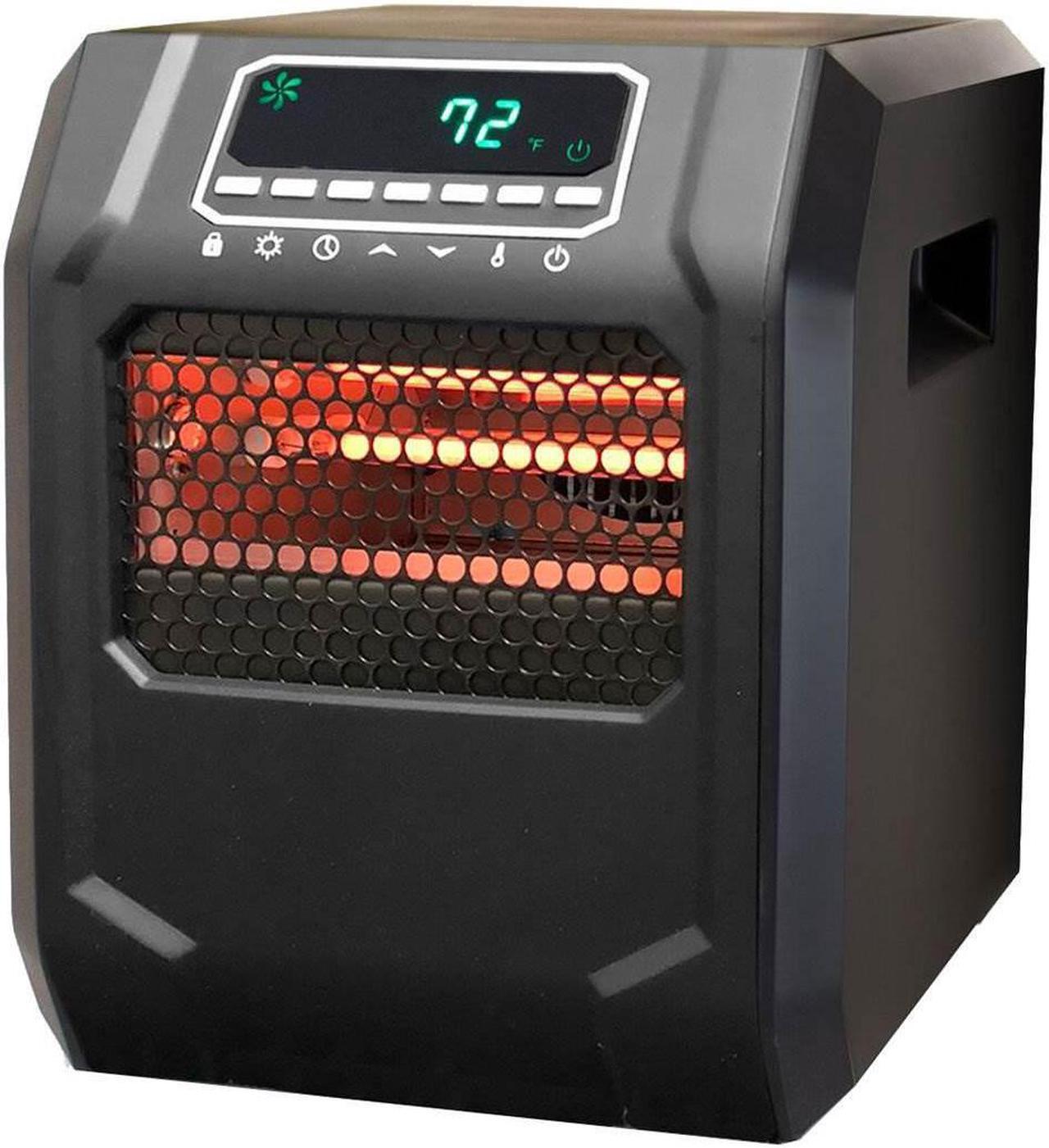 Main image of Lifesmart 4 Element 1500W Portable Electric Infrared Quartz Space Heater, Indoor