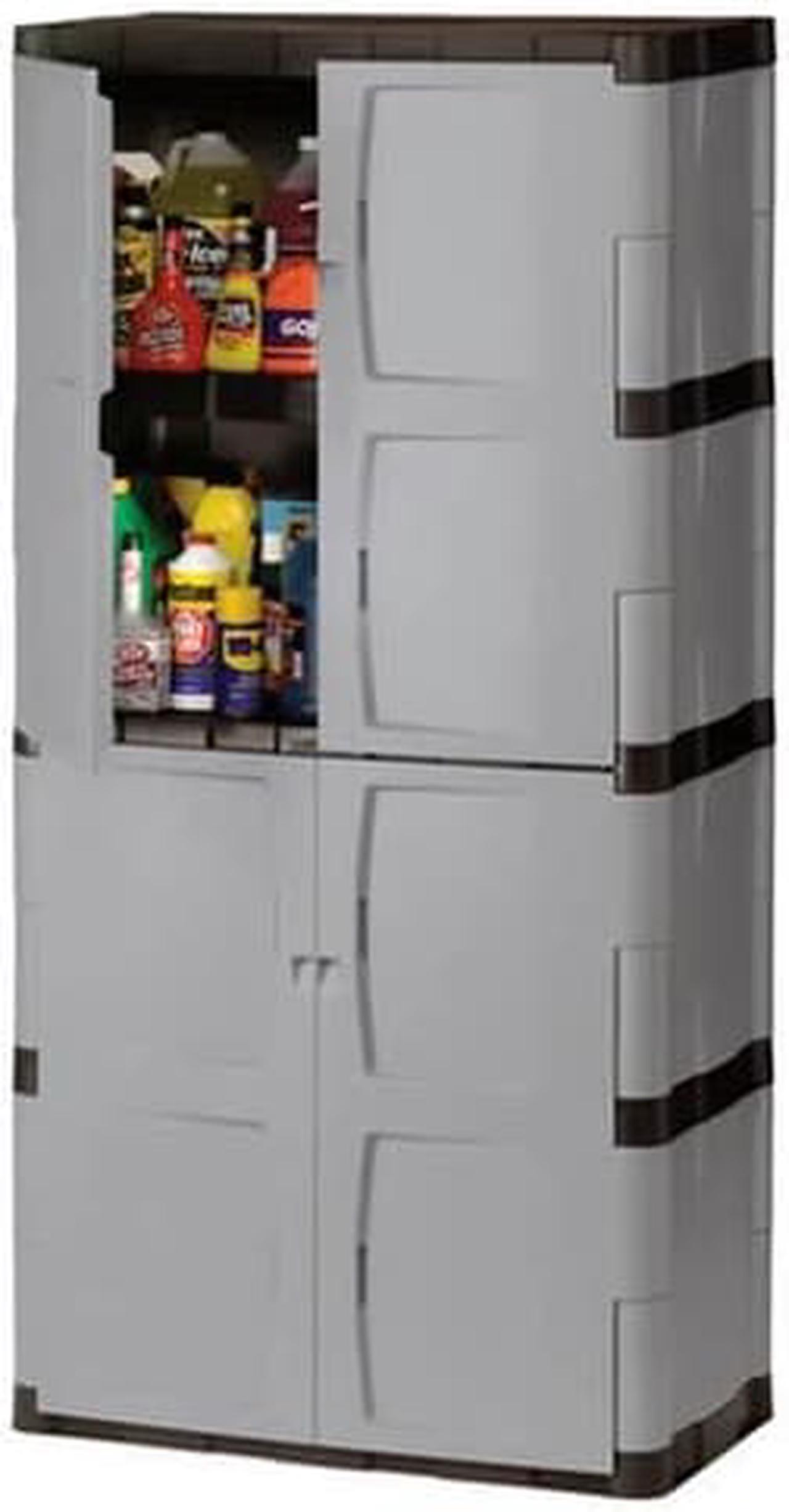 Main image of Rubbermaid Full Double Door 27 Cu.Ft. Garage Cabinet | 3746