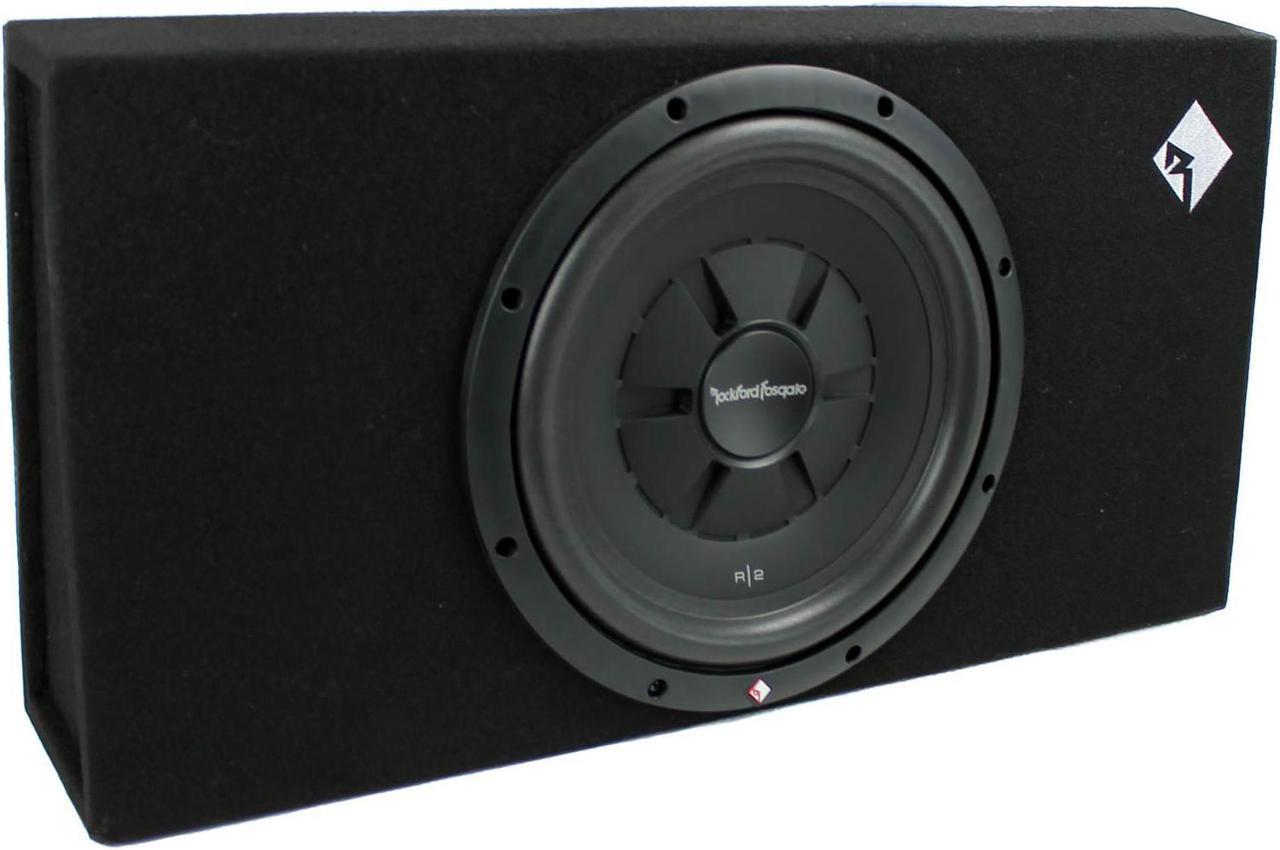 Rockford Fosgate R2S-1X12 12" 500W Shallow Loaded Subwoofer Sub Enclosure