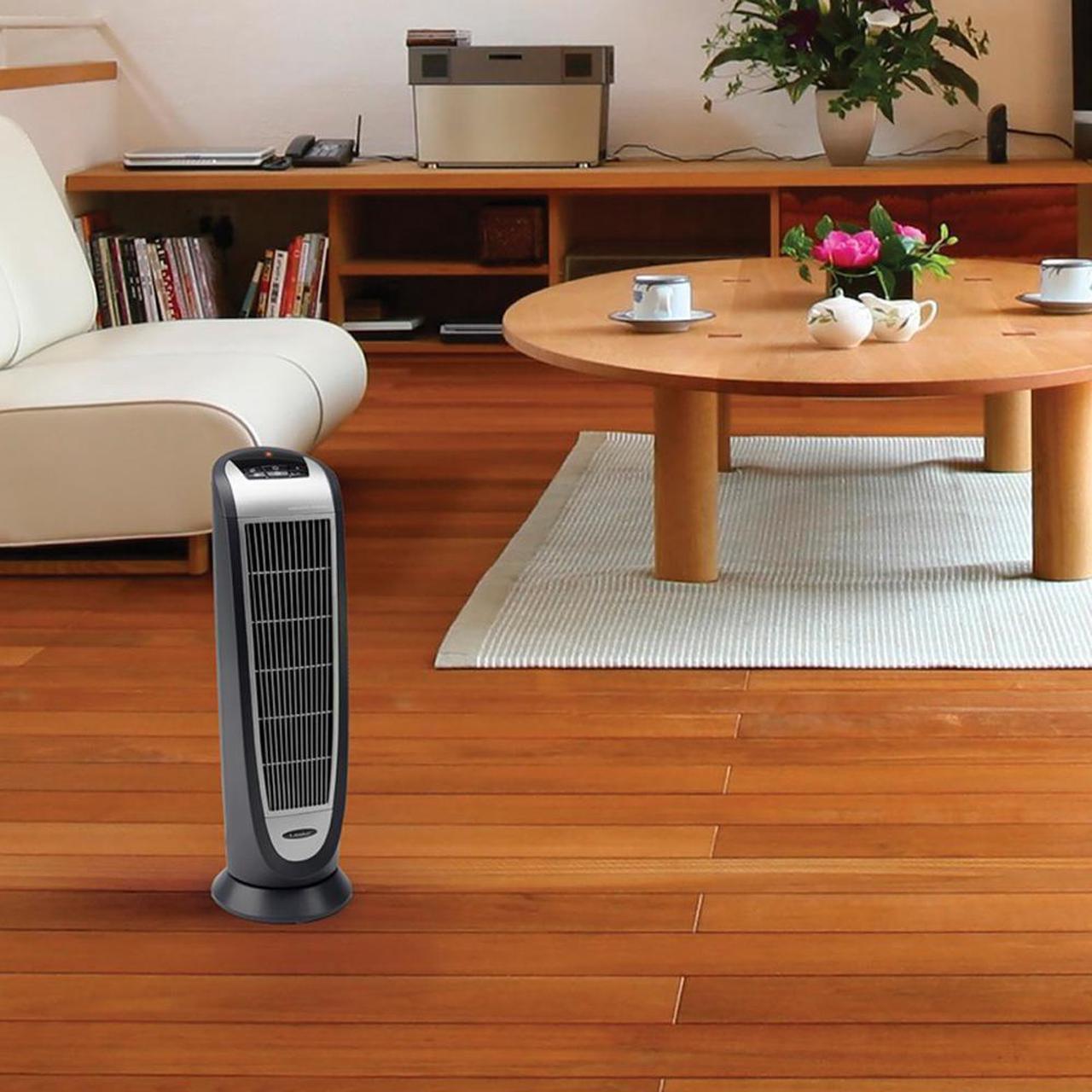 Alt view image 6 of 14 - Lasko 5160 Portable Electric 1500W Room Oscillating Ceramic Tower Space Heater