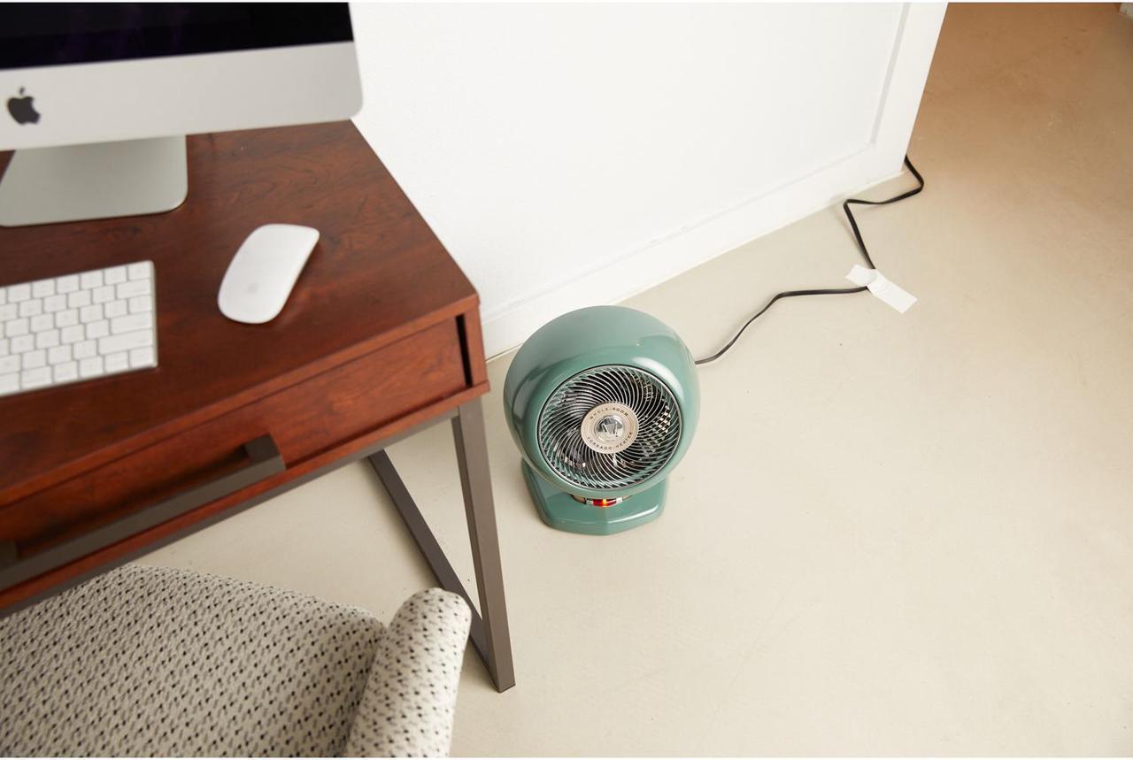 Alt view image 6 of 14 - Vornado VHeat Whole Room Vintage Home Portable Electric Space Heater, Green
