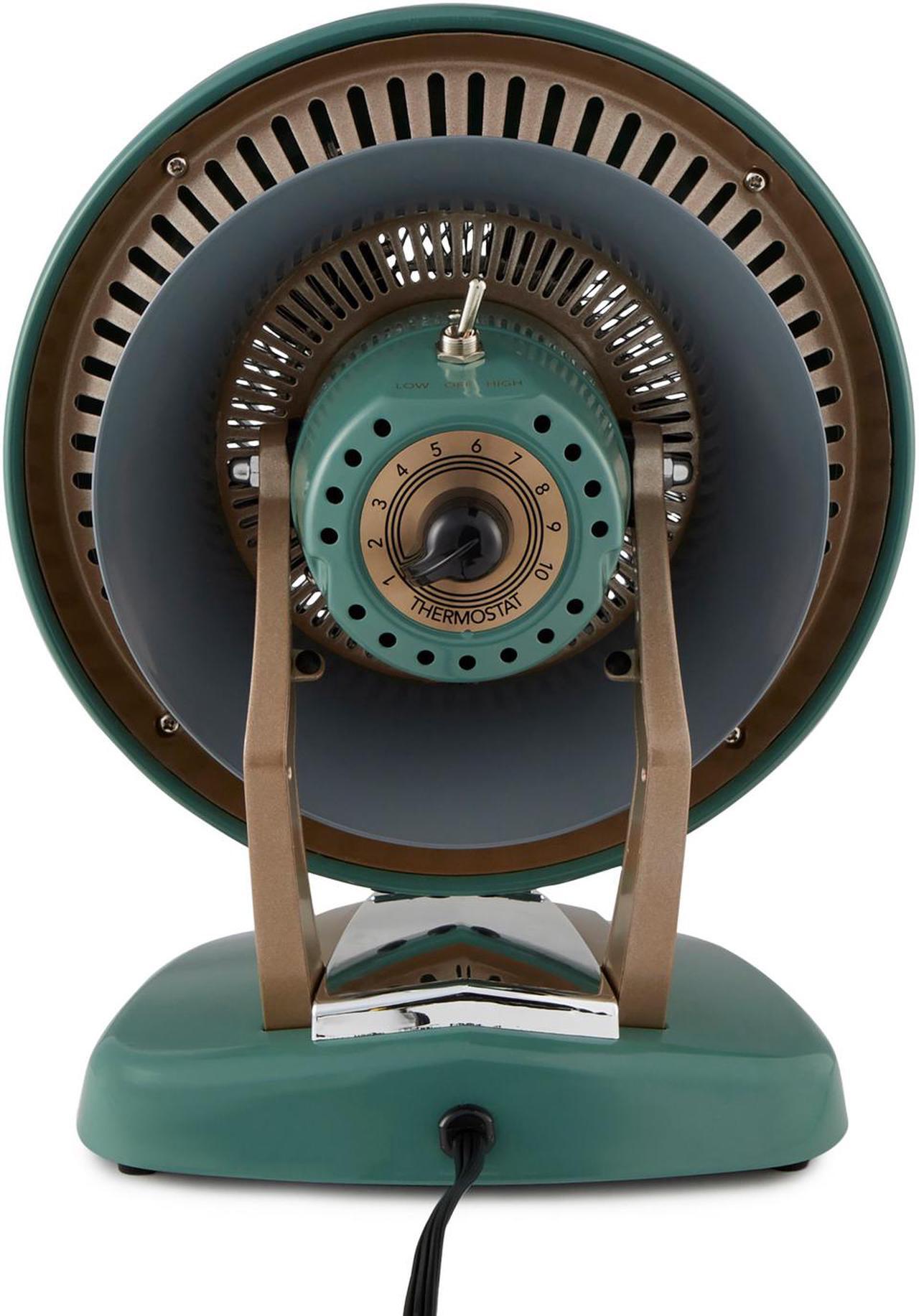 Alt view image 4 of 14 - Vornado VHeat Whole Room Vintage Home Portable Electric Space Heater, Green