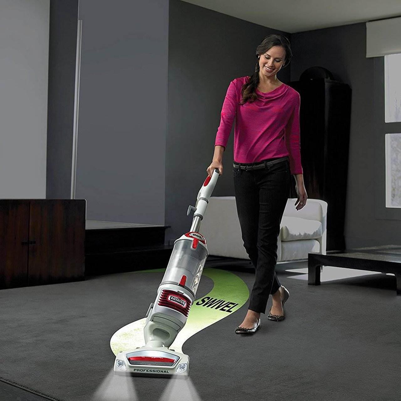 Alt view image 4 of 5 - Shark Rotator NV501 Lift Away Professional Bagless Upright Vacuum, Red