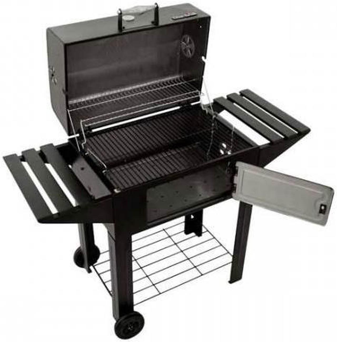 Alt view image 7 of 8 - Char-Broil 14301569 Cb Santa Fe Charcoal Grill