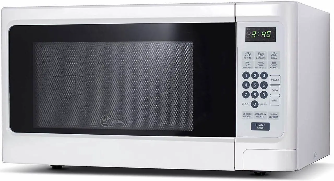 Alt view image 4 of 14 - Westinghouse - WCM11100W - 1.1 Cu Ft Microwave White
