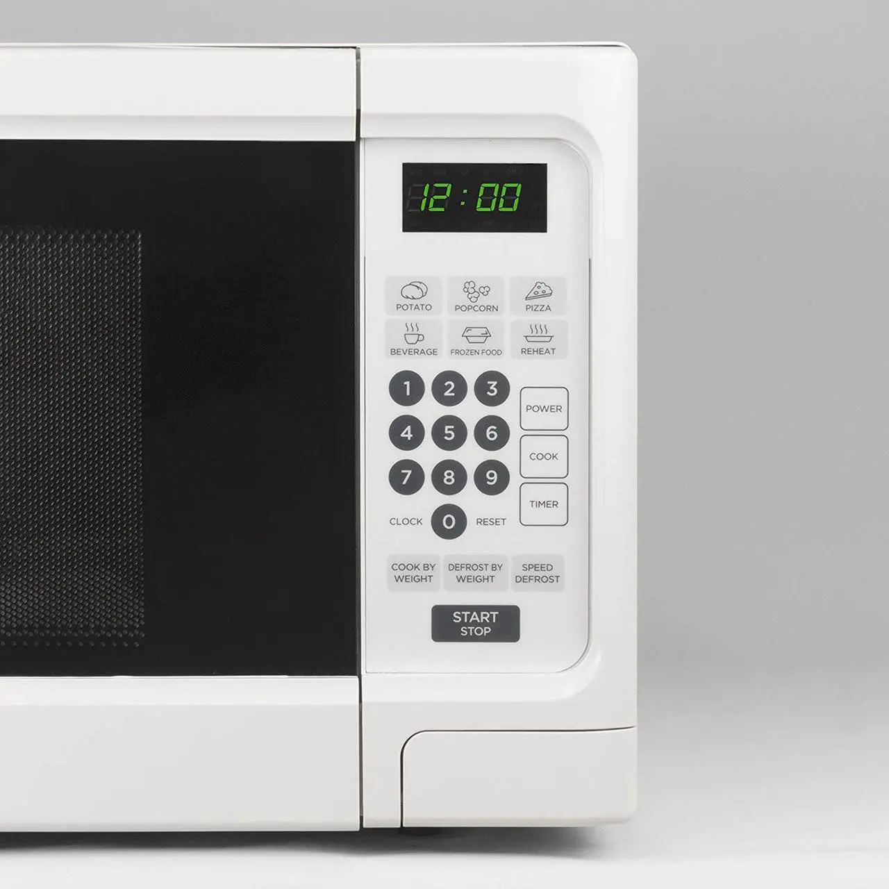 Alt view image 7 of 14 - Westinghouse - WCM11100W - 1.1 Cu Ft Microwave White