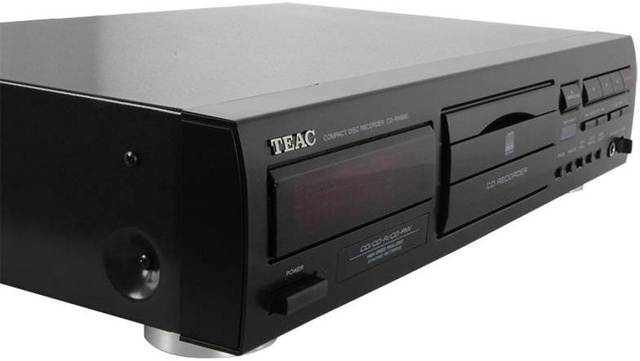 Alt view image 7 of 8 - TEAC CD-RW890MK2-B CD Recorder With Remote (Black)