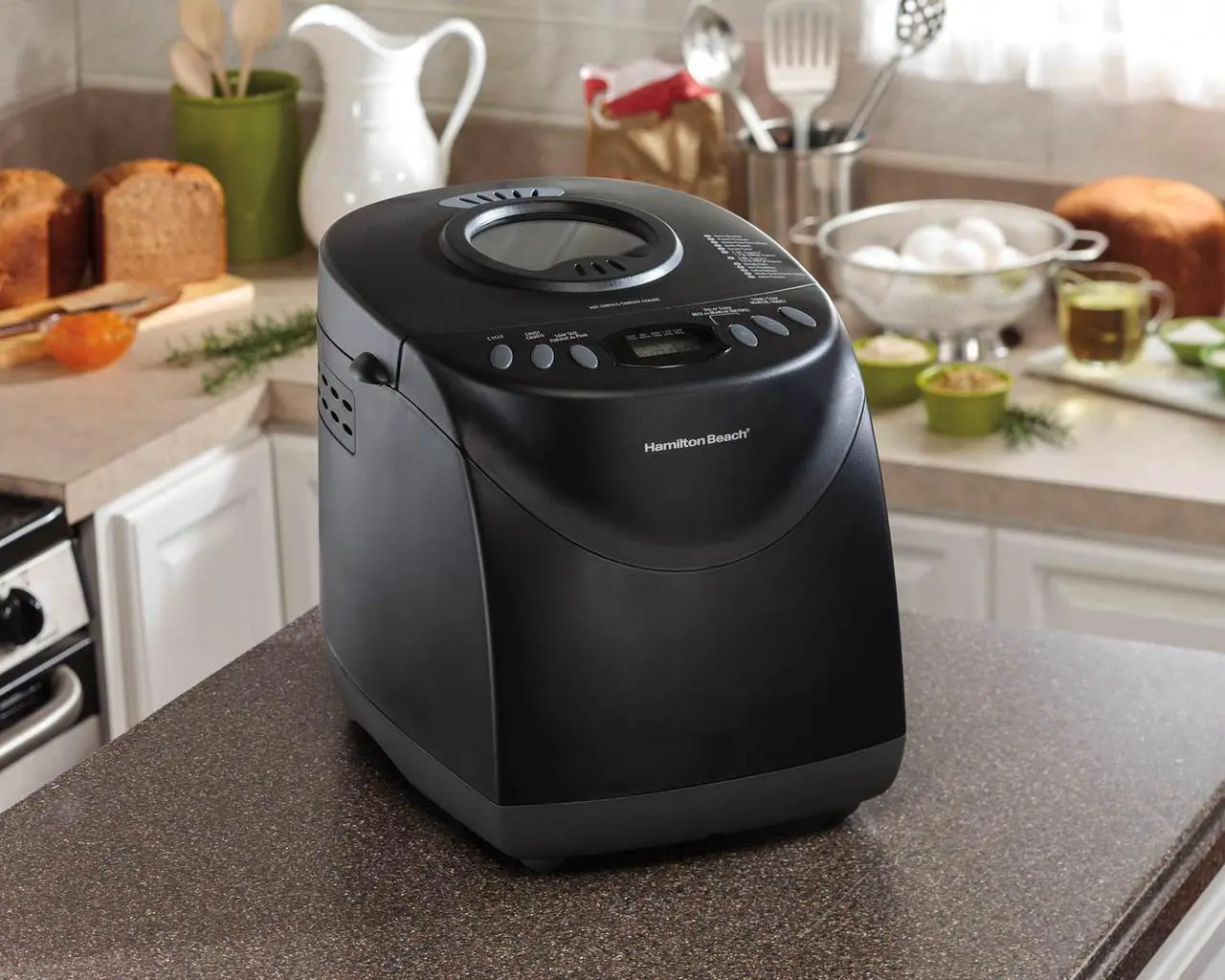 Alt view image 4 of 11 - Homebaker 2lbs Bread Machine    With Gluten Free Setting