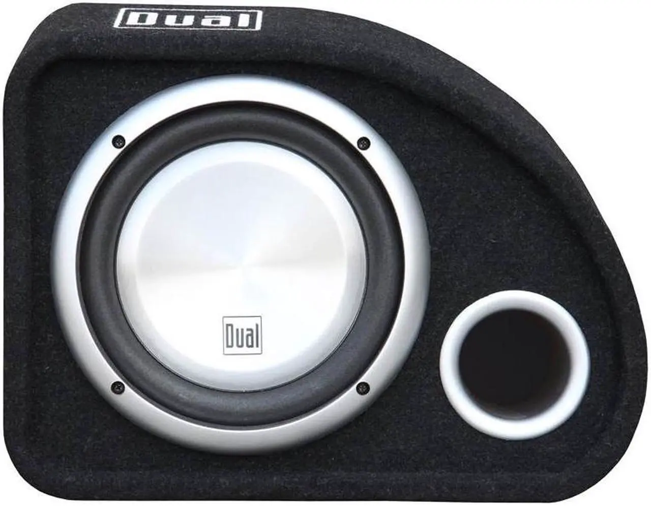 Alt view image 3 of 8 - Dual SBX101 10" 500W Car Subwoofer + Ported Sub Enclosure