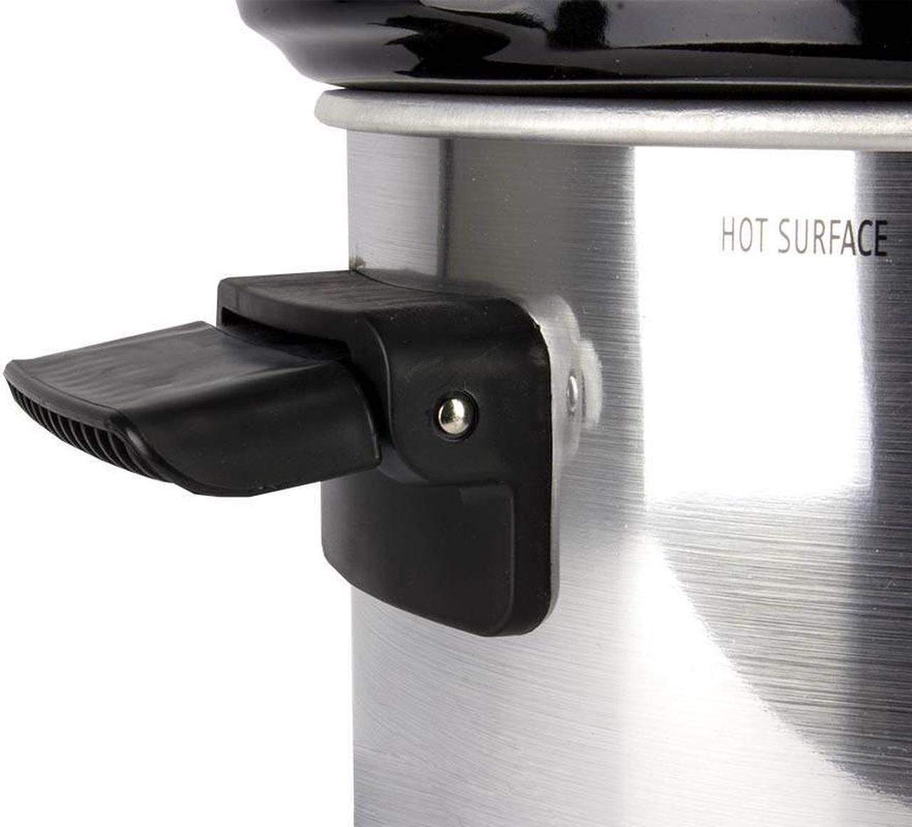 Alt view image 5 of 7 - Hamilton Beach 33472 Stainless Steel 7 Qt. Stay or Go 7 Quart Portable Slow Cooker