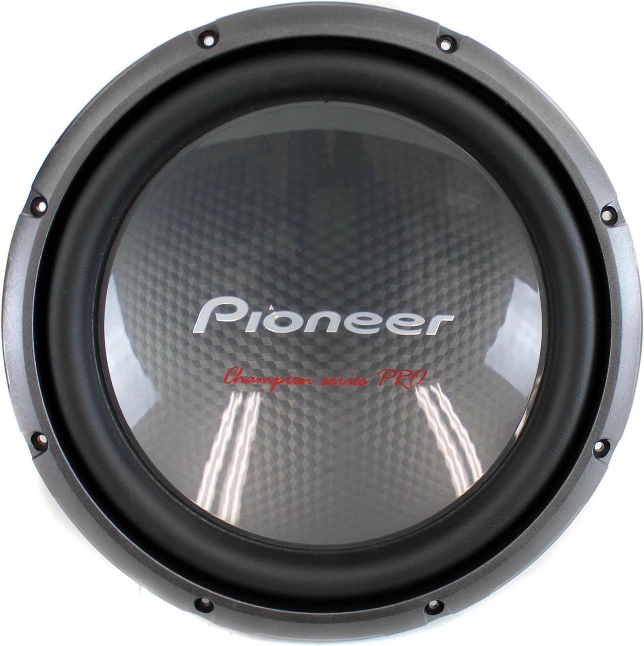 Main image of Pioneer Champion Series PRO TS-W3003D4 12" subwoofer with dual 4-ohm voice coils