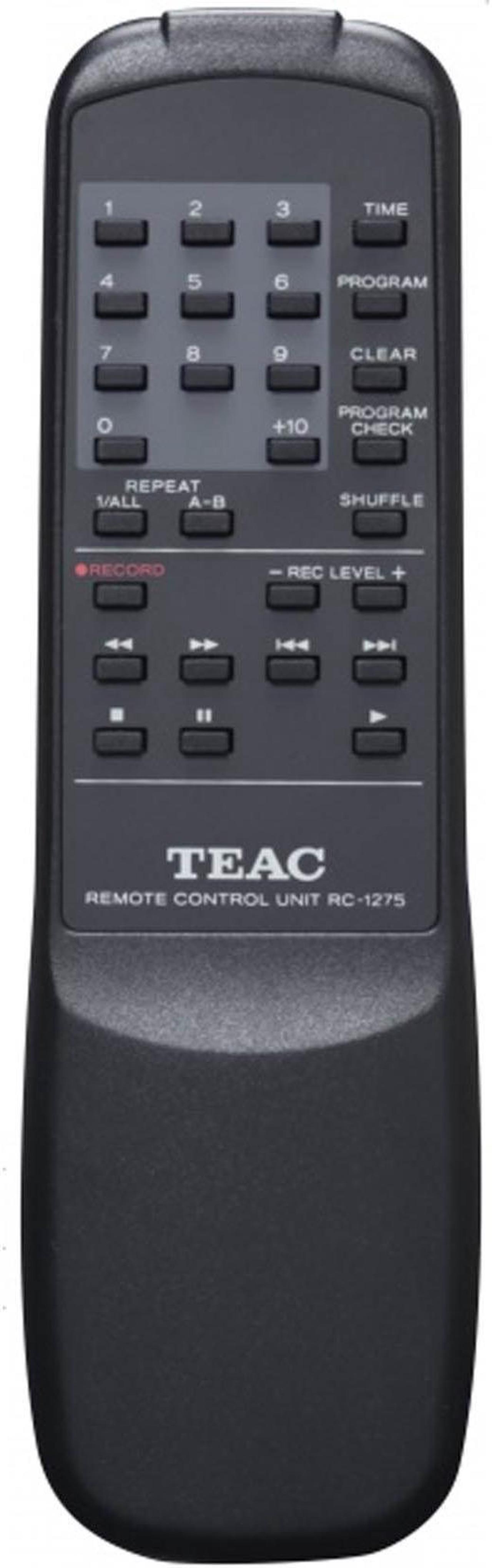 Alt view image 4 of 8 - TEAC CD-RW890MK2-B CD Recorder With Remote (Black)