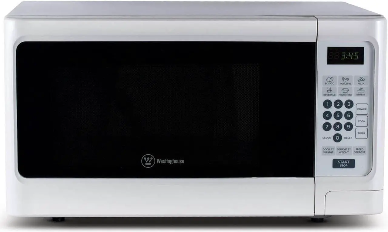 Alt view image 3 of 14 - Westinghouse - WCM11100W - 1.1 Cu Ft Microwave White