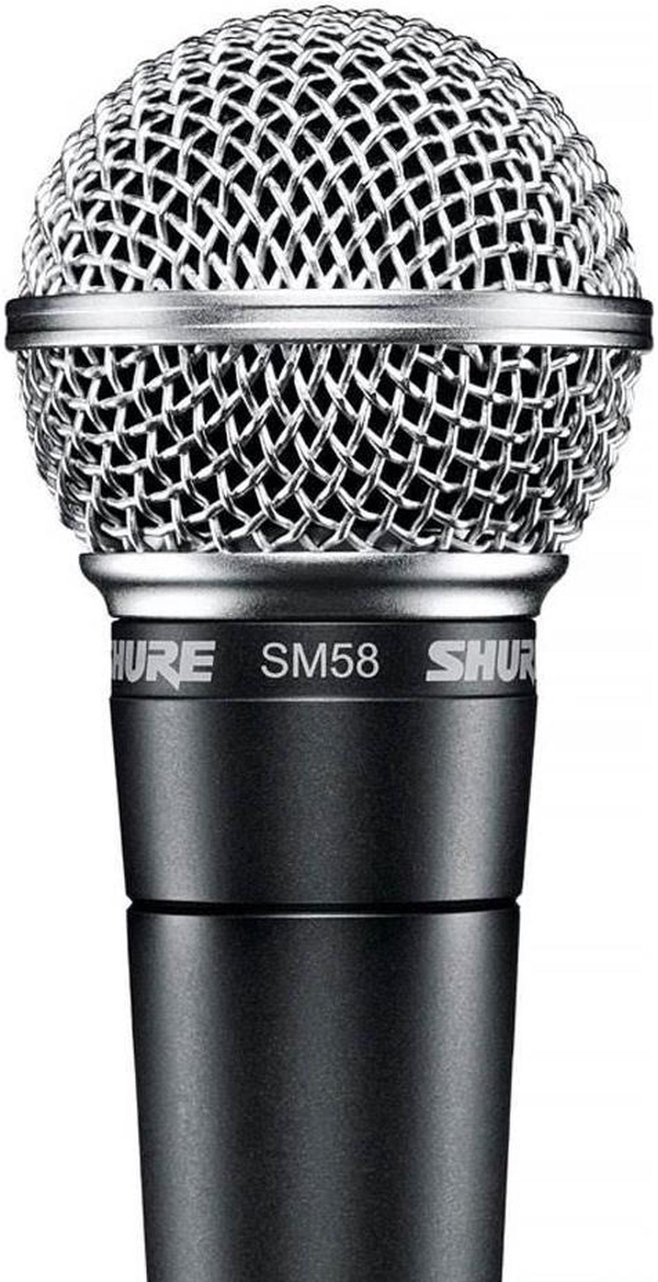 Alt view image 2 of 20 - Shure SM58-LC Rugged Professional Studio Vocal Microphone, Cable Not Included