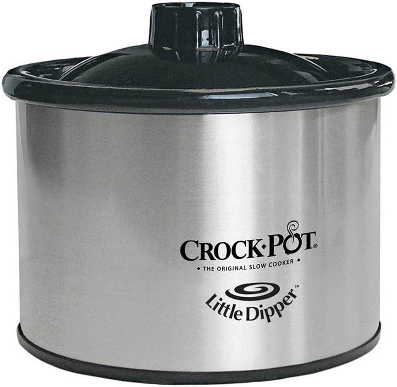 Alt view image 3 of 7 - Crock-Pot 8 Quart Slow Cooker and 16 Oz Little Dipper Food Warmer Stainless