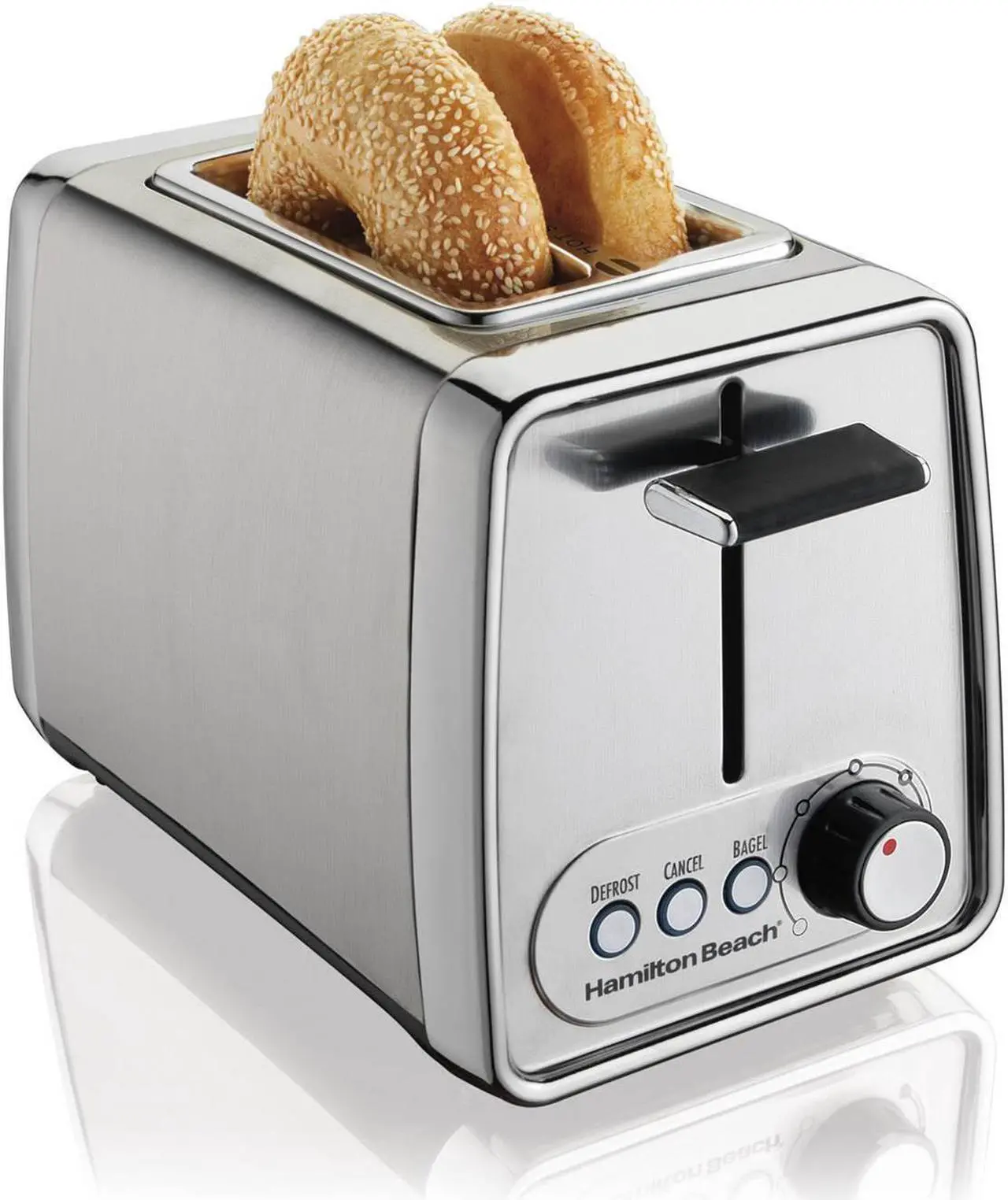 Modern Chrome 2-Slice Toaster - Thumbnail 2