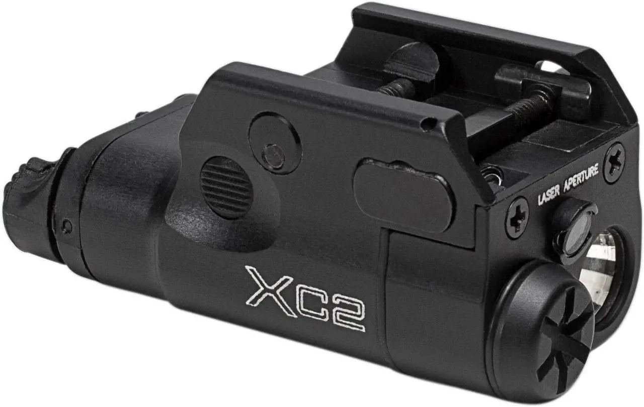 Alt view image 3 of 16 - Surefire XC2 Weaponlight, Pistol, 300 Lumen LED, Light/Laser Combo, Black XC2-A