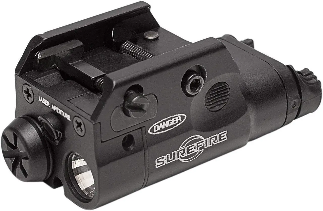 Alt view image 2 of 16 - Surefire XC2 Weaponlight, Pistol, 300 Lumen LED, Light/Laser Combo, Black XC2-A