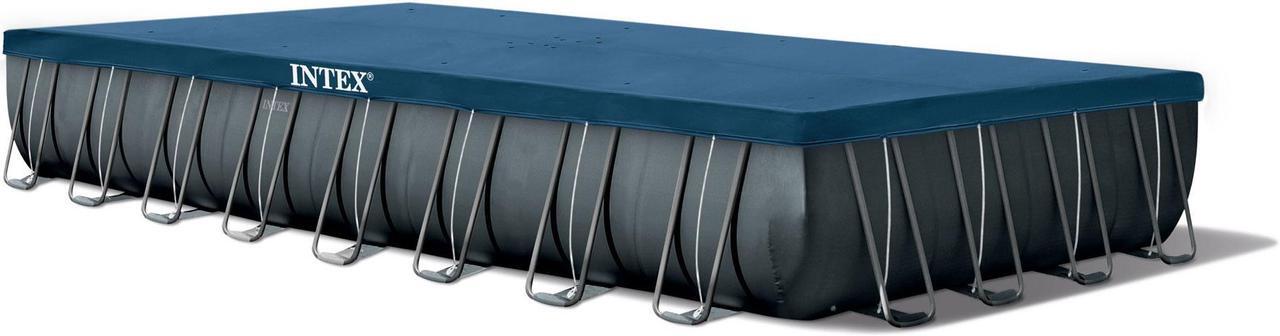 Alt view image 4 of 14 - Intex 32' x 16' x 52" Ultra XTR Rectangular Outdoor Swimming Pool Set with Pump