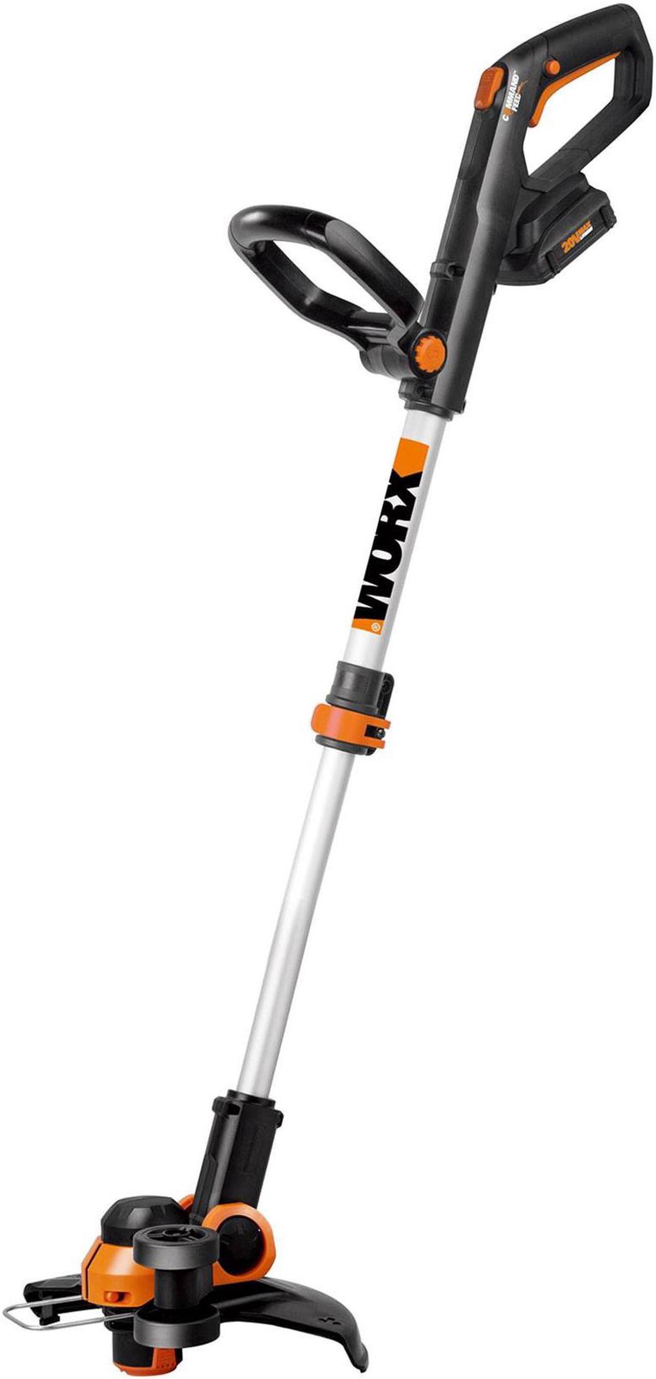 Alt view image 3 of 10 - WORX WG163 String Trimmer/Edger,20V Li-Ion Battery