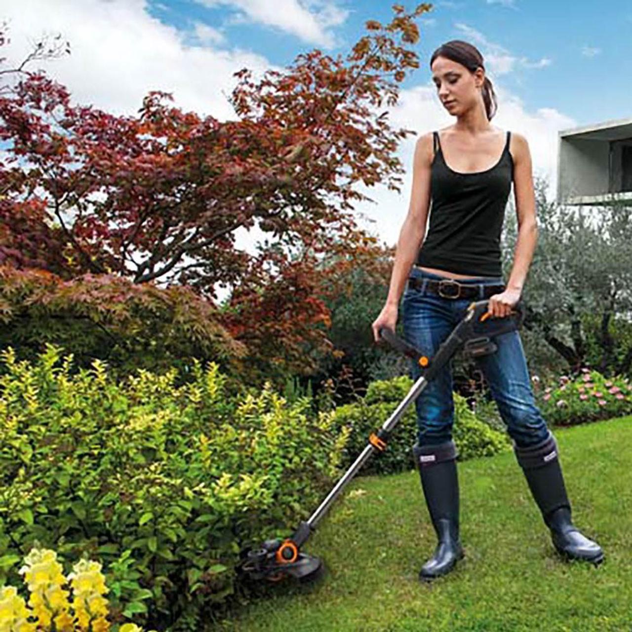 Alt view image 6 of 10 - WORX WG163 String Trimmer/Edger,20V Li-Ion Battery