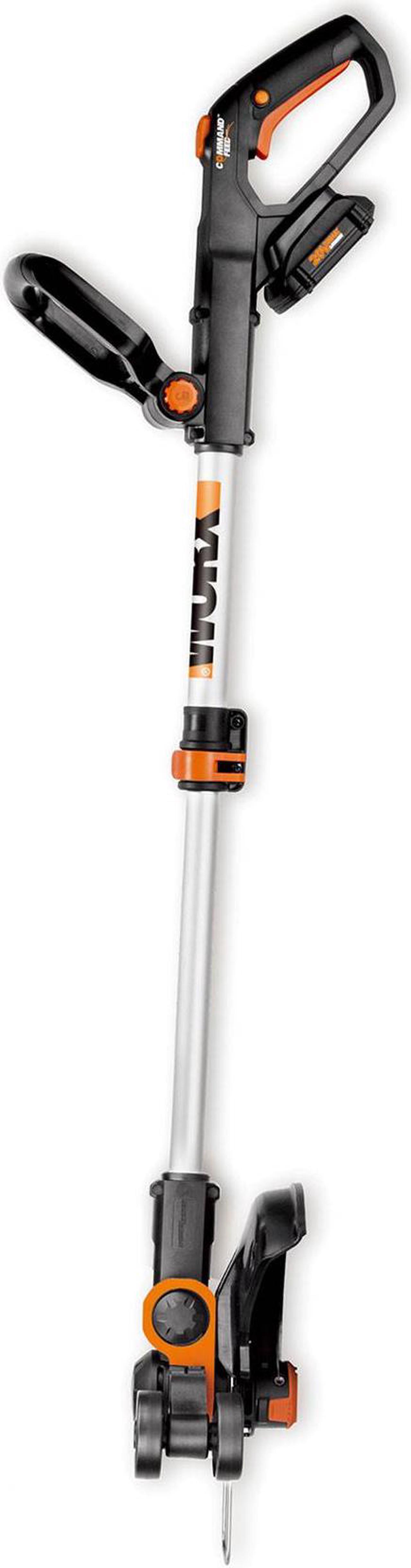 Alt view image 4 of 10 - WORX WG163 String Trimmer/Edger,20V Li-Ion Battery